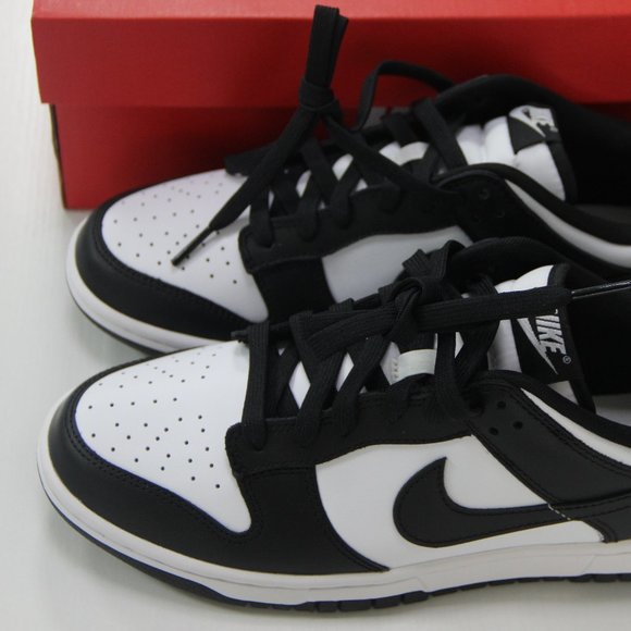 Nike Dunk Low 'Black White' - Picture 6 of 8